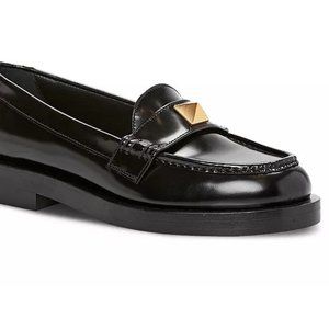 Valentino Garavani Women's Roman Stud Moc Toe Loafers